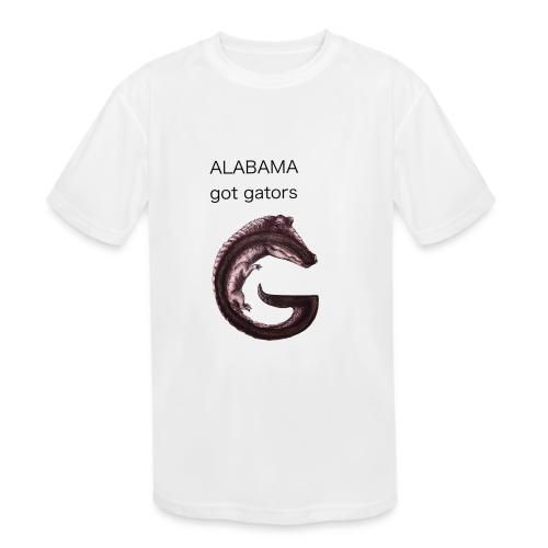 Alabama gator - Kids' Moisture Wicking Performance T-Shirt