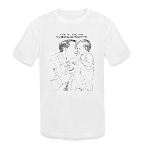 Dad Joke Blueprint T-Shirt - Kids' Moisture Wicking Performance T-Shirt