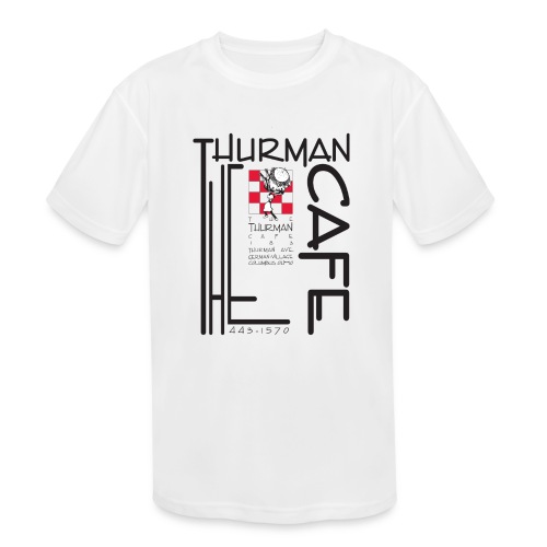 Thurman Cafe Traditional Logo - Kids' Moisture Wicking Performance T-Shirt