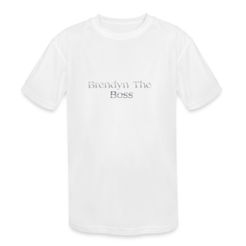 Brendyn The Boss - Kids' Moisture Wicking Performance T-Shirt