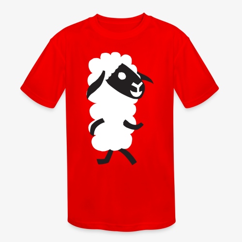 Sheep - Kids' Moisture Wicking Performance T-Shirt