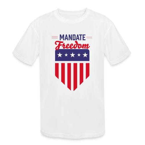Mandate Freedom (light) - Kids' Moisture Wicking Performance T-Shirt