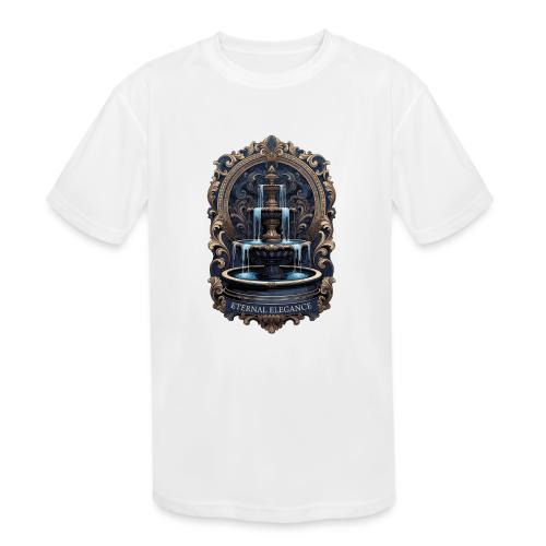 Gilded Baroque Fountain T-Shirt - Kids' Moisture Wicking Performance T-Shirt