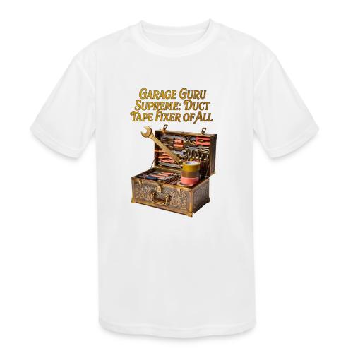 Garage Guru T Shirt - Kids' Moisture Wicking Performance T-Shirt