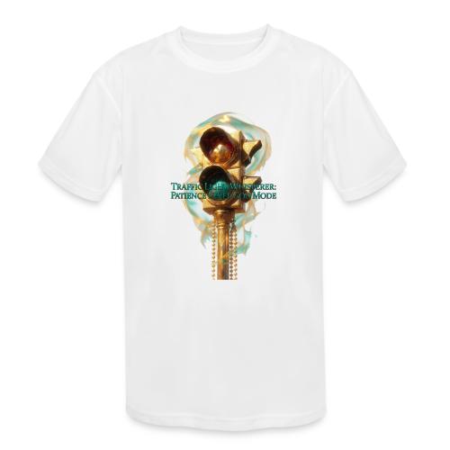 Traffic Light Whisperer T Shirt - Kids' Moisture Wicking Performance T-Shirt