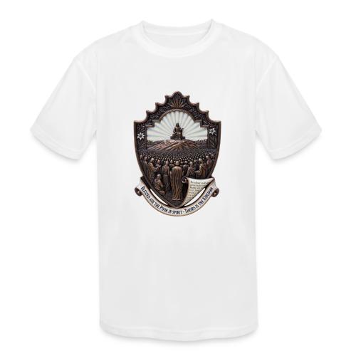 Sermon on the Mount T Shirt, Christian Faith Gift - Kids' Moisture Wicking Performance T-Shirt
