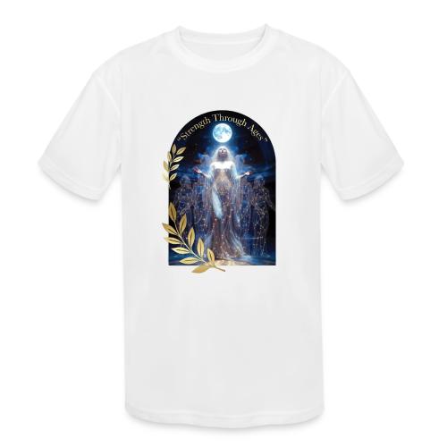 Women's Day Legacy T Shirt, Empowerment Gift 2026 - Kids' Moisture Wicking Performance T-Shirt