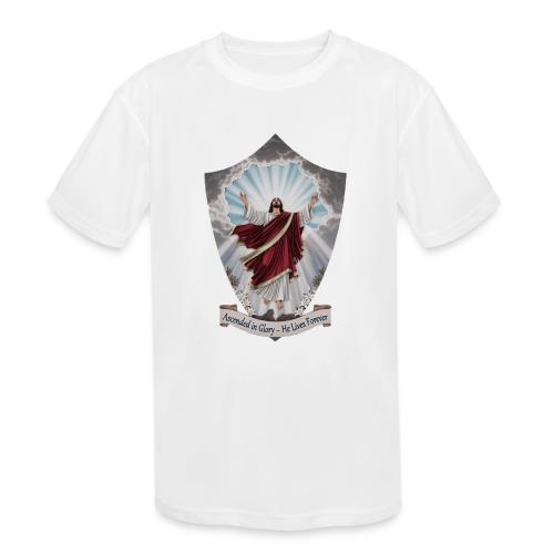 Easter Ascended in Glory T Shirt,Resurrection Gift - Kids' Moisture Wicking Performance T-Shirt