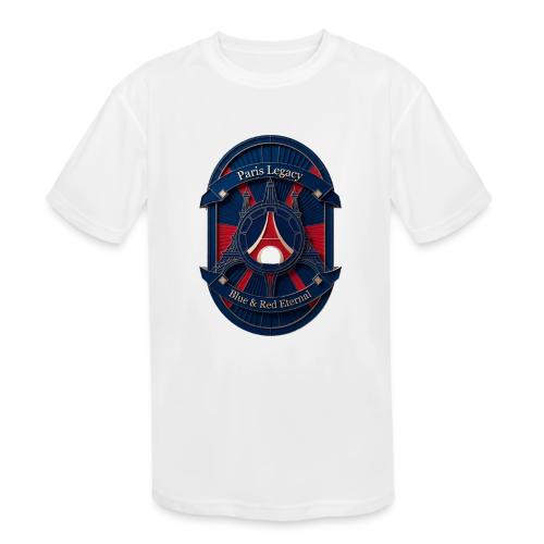 Paris Pride Heritage T Shirt, Soccer Fan Gift - Kids' Moisture Wicking Performance T-Shirt