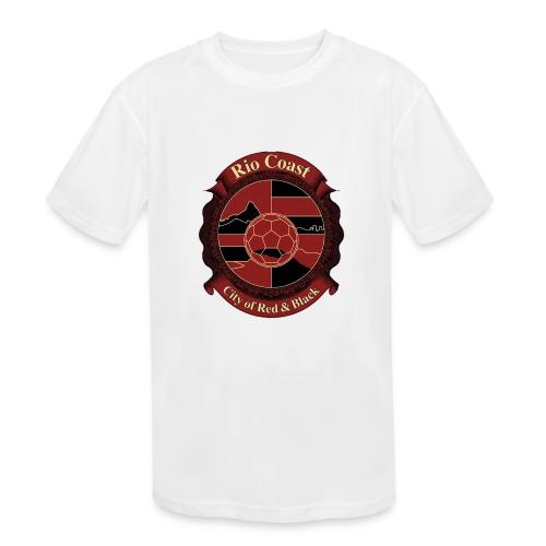 Flamengo Rio Coast T Shirt, Football Pride Gift - Kids' Moisture Wicking Performance T-Shirt