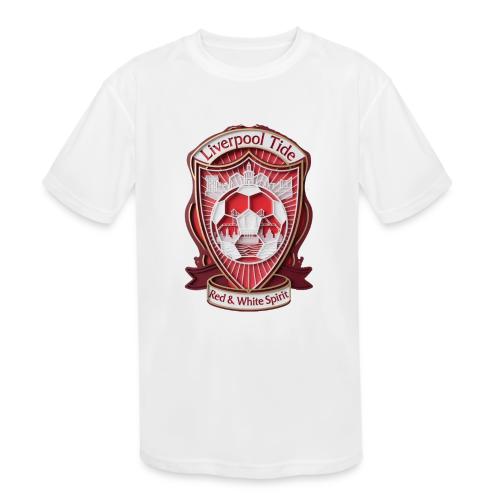 Liverpool Tide T Shirt, Soccer City Pride Gift - Kids' Moisture Wicking Performance T-Shirt