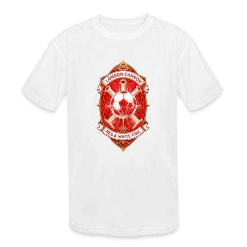 Red London Cannon T Shirt,Football City Pride Gift - Kids' Moisture Wicking Performance T-Shirt