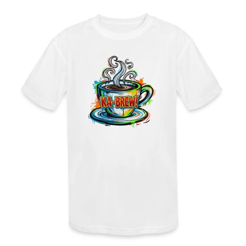 KABREW! tee. - Kids' Moisture Wicking Performance T-Shirt