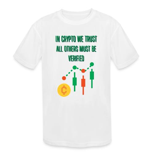 Sarcastic Bitcoin Investor T-shirt - Kids' Moisture Wicking Performance T-Shirt