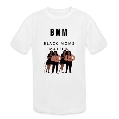 BMM 2 brown - Kids' Moisture Wicking Performance T-Shirt