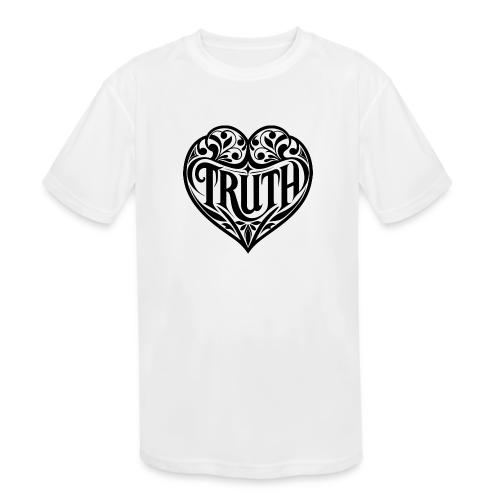 TRUTH in HEART - Kids' Moisture Wicking Performance T-Shirt
