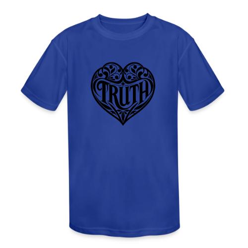 TRUTH in HEART - Kids' Moisture Wicking Performance T-Shirt
