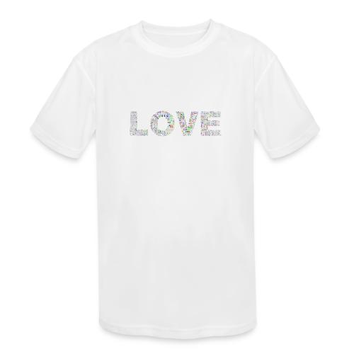 LOVE Peace Merchandise - Kids' Moisture Wicking Performance T-Shirt