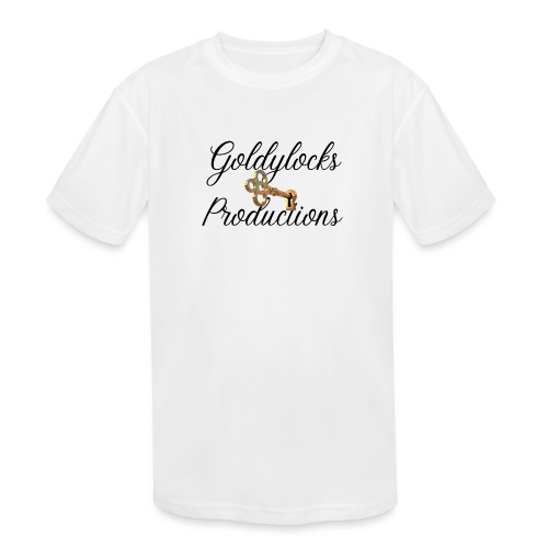 Goldylocks Productions Logo - Kids' Moisture Wicking Performance T-Shirt