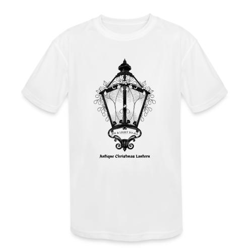 Antique Christmas Lantern T-Shirt - Kids' Moisture Wicking Performance T-Shirt
