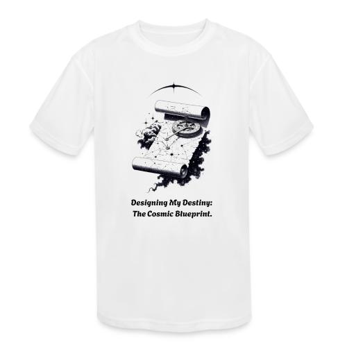 Cosmic Blueprint T-Shirt - Kids' Moisture Wicking Performance T-Shirt