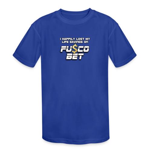 I LOST ON FUSCOBET - Kids' Moisture Wicking Performance T-Shirt