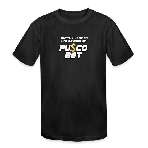 I LOST ON FUSCOBET - Kids' Moisture Wicking Performance T-Shirt