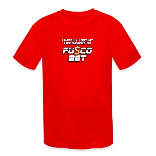 I LOST ON FUSCOBET - Kids' Moisture Wicking Performance T-Shirt