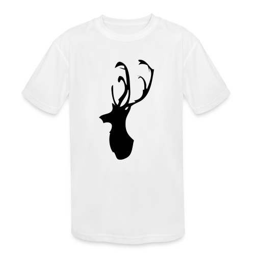 Mesanbrau Stag logo - Kids' Moisture Wicking Performance T-Shirt