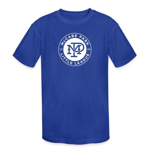 MPLL Logo White - Kids' Moisture Wicking Performance T-Shirt