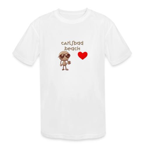 Smoon City_Carlsbad Beach - Kids' Moisture Wicking Performance T-Shirt