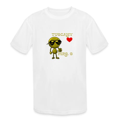 Smoon City_Tuscany Mrs. S - Kids' Moisture Wicking Performance T-Shirt