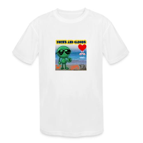 Smoon City_Turks and Caicos - Kids' Moisture Wicking Performance T-Shirt