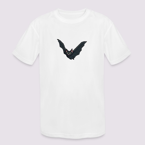 Nocturnal bat logo - Kids' Moisture Wicking Performance T-Shirt