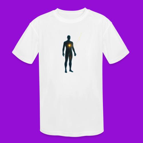 Glowing Chest Personl - Kids' Moisture Wicking Performance T-Shirt