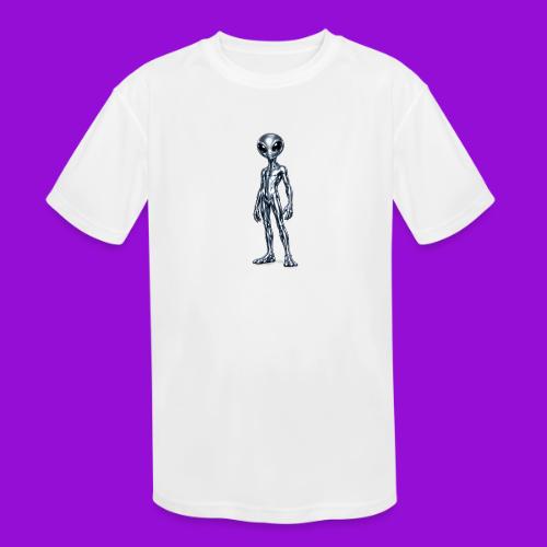 Silver Alien - Kids' Moisture Wicking Performance T-Shirt