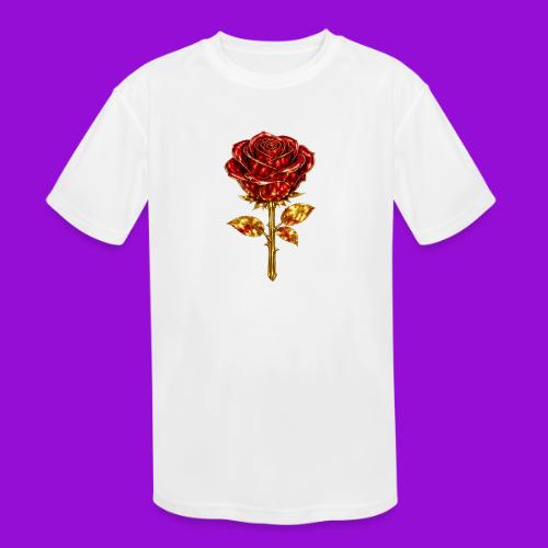 Golden Rose - Kids' Moisture Wicking Performance T-Shirt