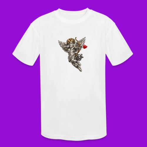 Metallic Cupid - Kids' Moisture Wicking Performance T-Shirt