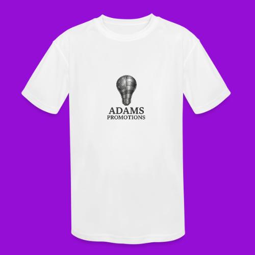 Adams Promotions Brushed Steel light Logo - Kids' Moisture Wicking Performance T-Shirt