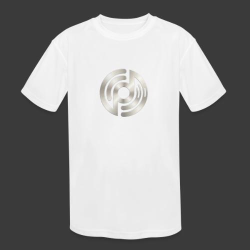 Open Musicians Collective Chrome Logo - Kids' Moisture Wicking Performance T-Shirt