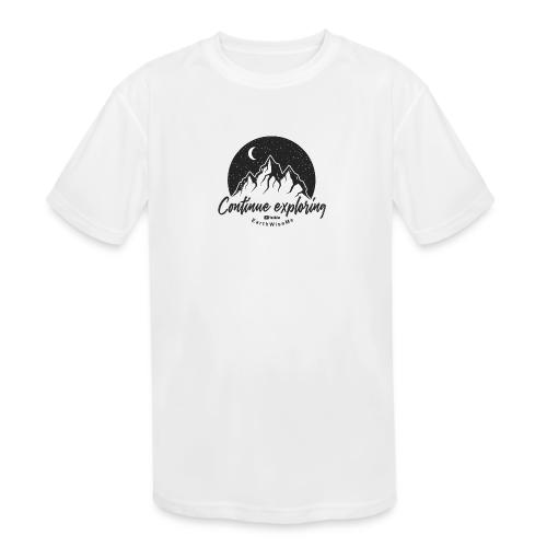 Explorez continuer BW - T-shirt performance Enfant