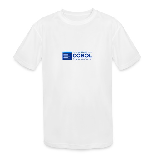 COBOL Programming Course - Kids' Moisture Wicking Performance T-Shirt