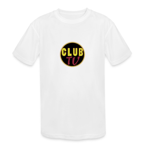 club tv LOGO - Kids' Moisture Wicking Performance T-Shirt