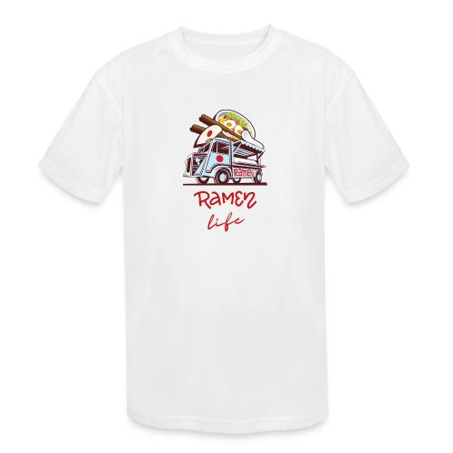 Ramen Life Food Truck - Kids' Moisture Wicking Performance T-Shirt