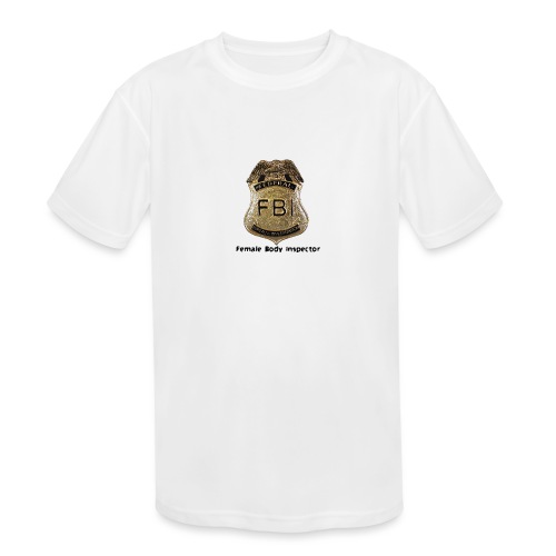 FBI Acronym - Kids' Moisture Wicking Performance T-Shirt