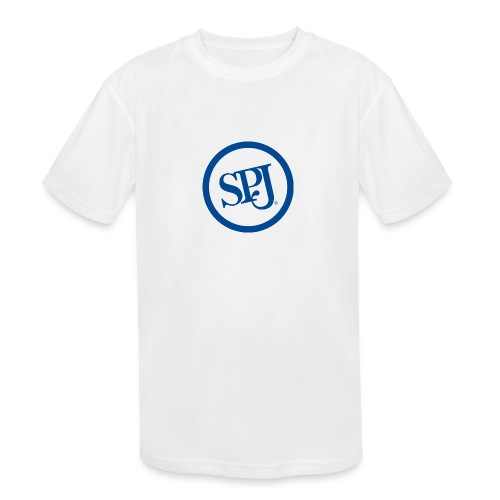 SPJ Blue Logo - Kids' Moisture Wicking Performance T-Shirt