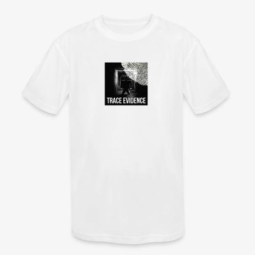 Trace Evidence Logo - Kids' Moisture Wicking Performance T-Shirt