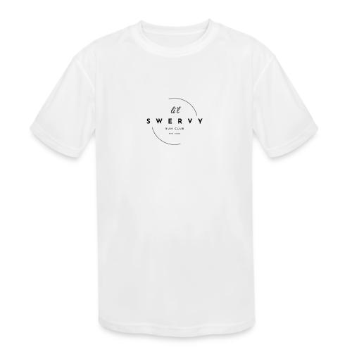 li'l swervy run club v1 - Kids' Moisture Wicking Performance T-Shirt