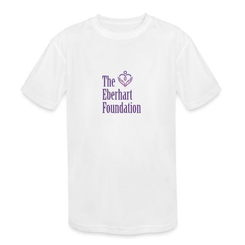 The Eberhart Foundation square logo color - Kids' Moisture Wicking Performance T-Shirt