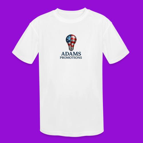 Adams promotions American flag metallic light bulb - Kids' Moisture Wicking Performance T-Shirt